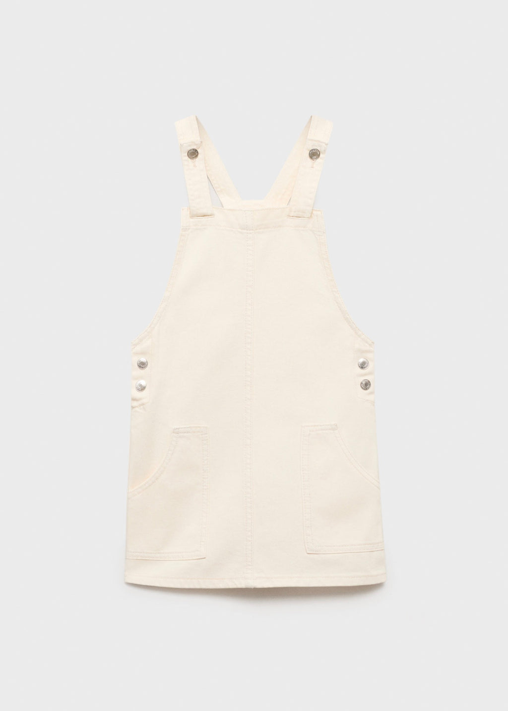 Vestido Camisero Harper Crudo - Niña