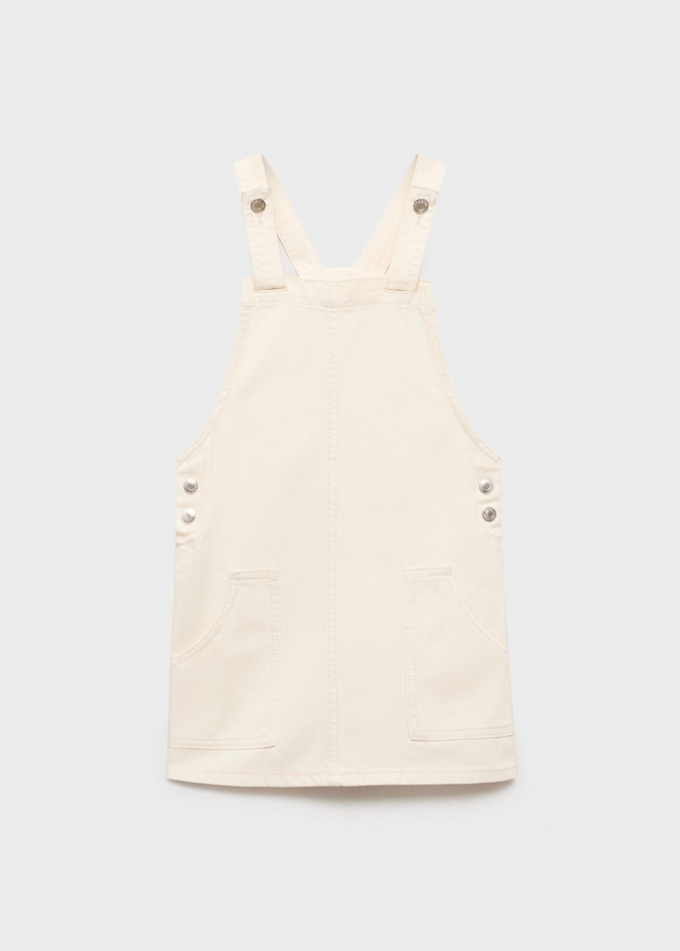 Vestido Camisero Harper Crudo - Niña
