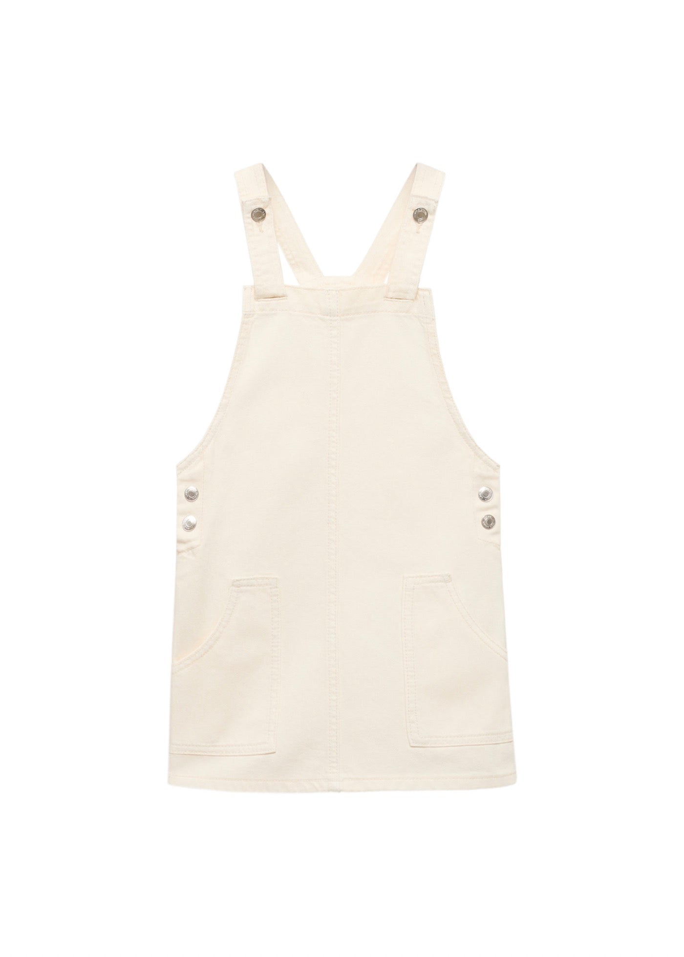 Vestido Camisero Harper Crudo - Niña