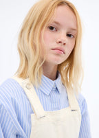 Vestido Camisero Harper Crudo - Niña