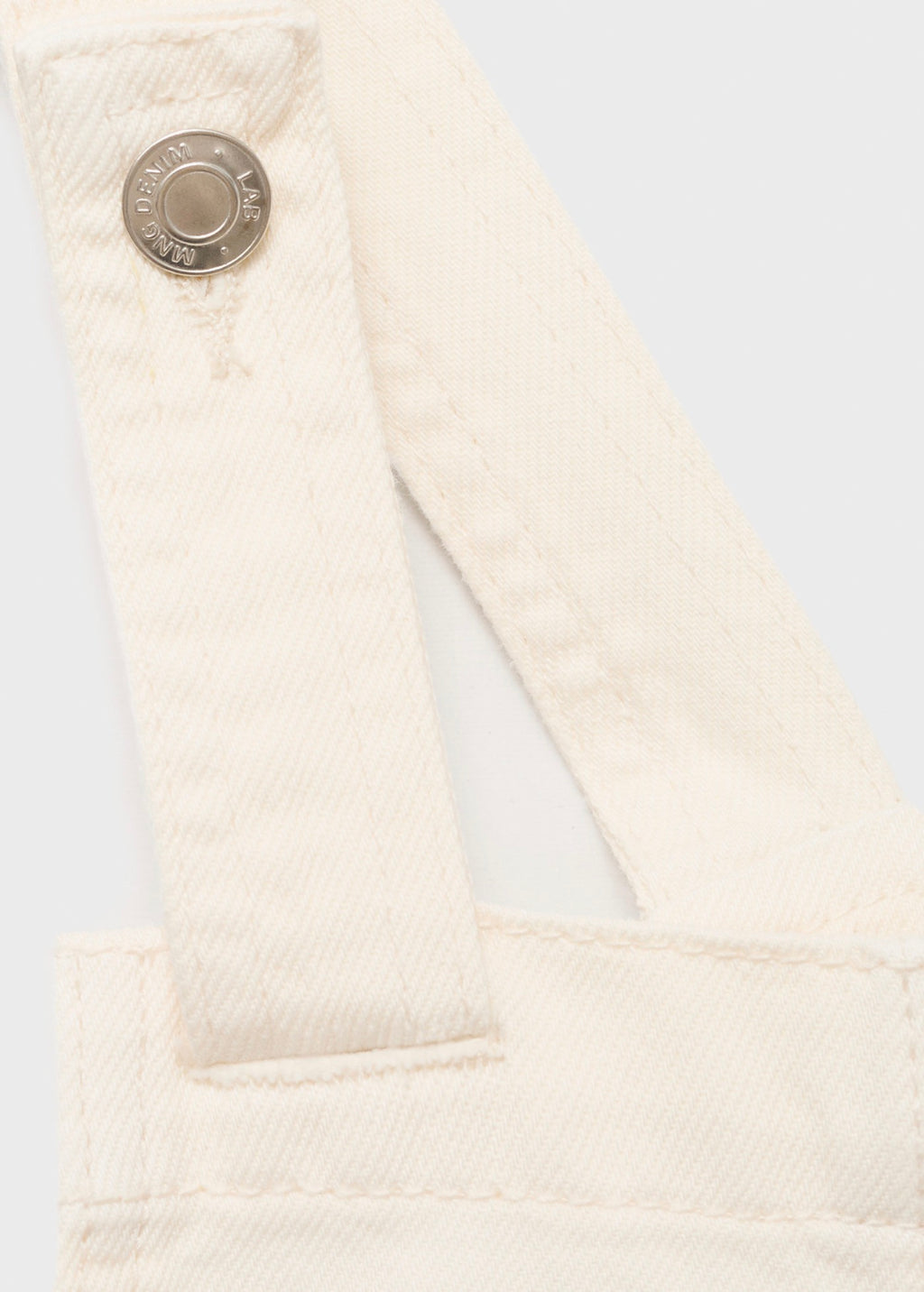 Vestido Camisero Harper Crudo - Niña
