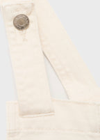 Vestido Camisero Harper Crudo - Niña