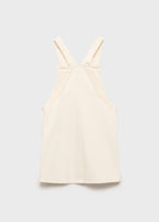Vestido Camisero Harper Crudo - Niña
