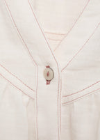 Camisa Alba Crudo - Niña