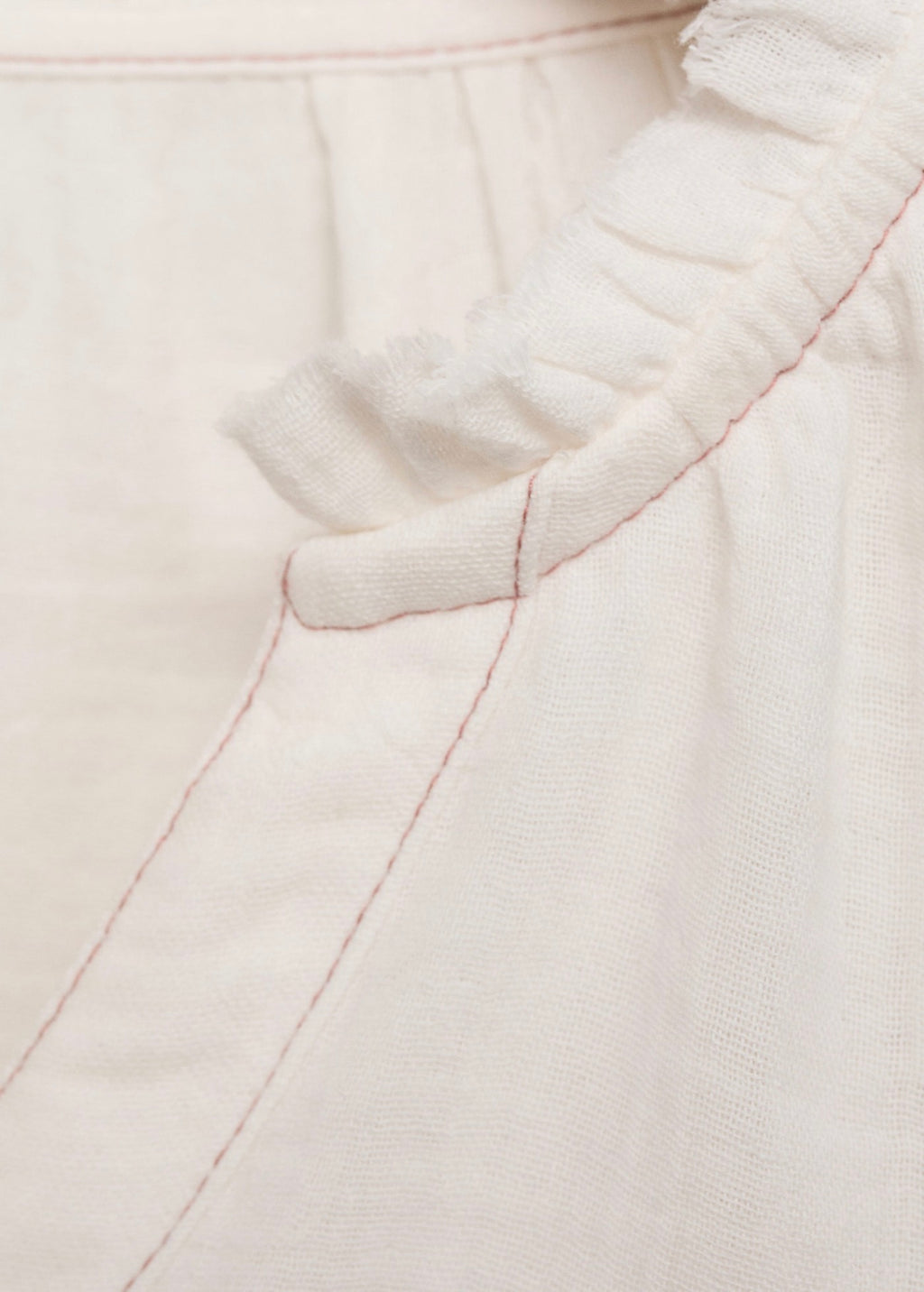Camisa Alba Crudo - Niña