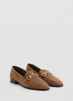 Mocassins En Daim À Boucle