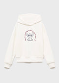 Sweat Stiday Blanc Cassé - Fille