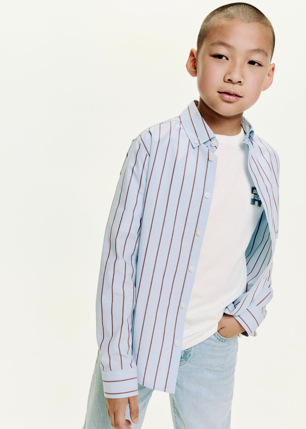 Camisa Chroma Azul Cielo - Niño