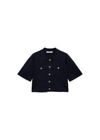 Veste Maille Manches Courtes