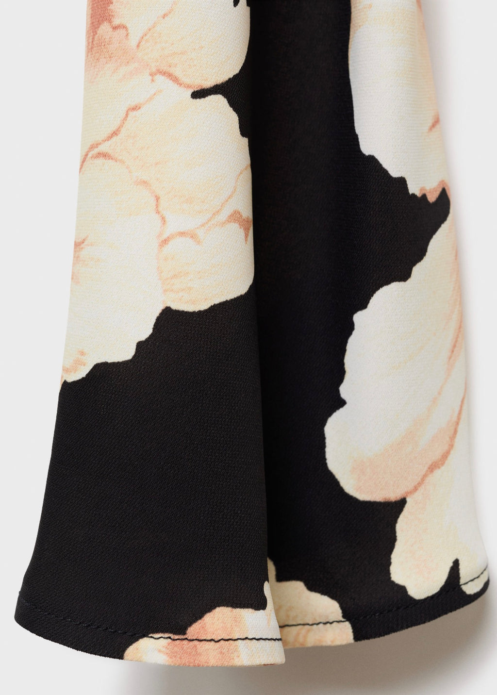 Robe Manches Évasées Imprimé Floral