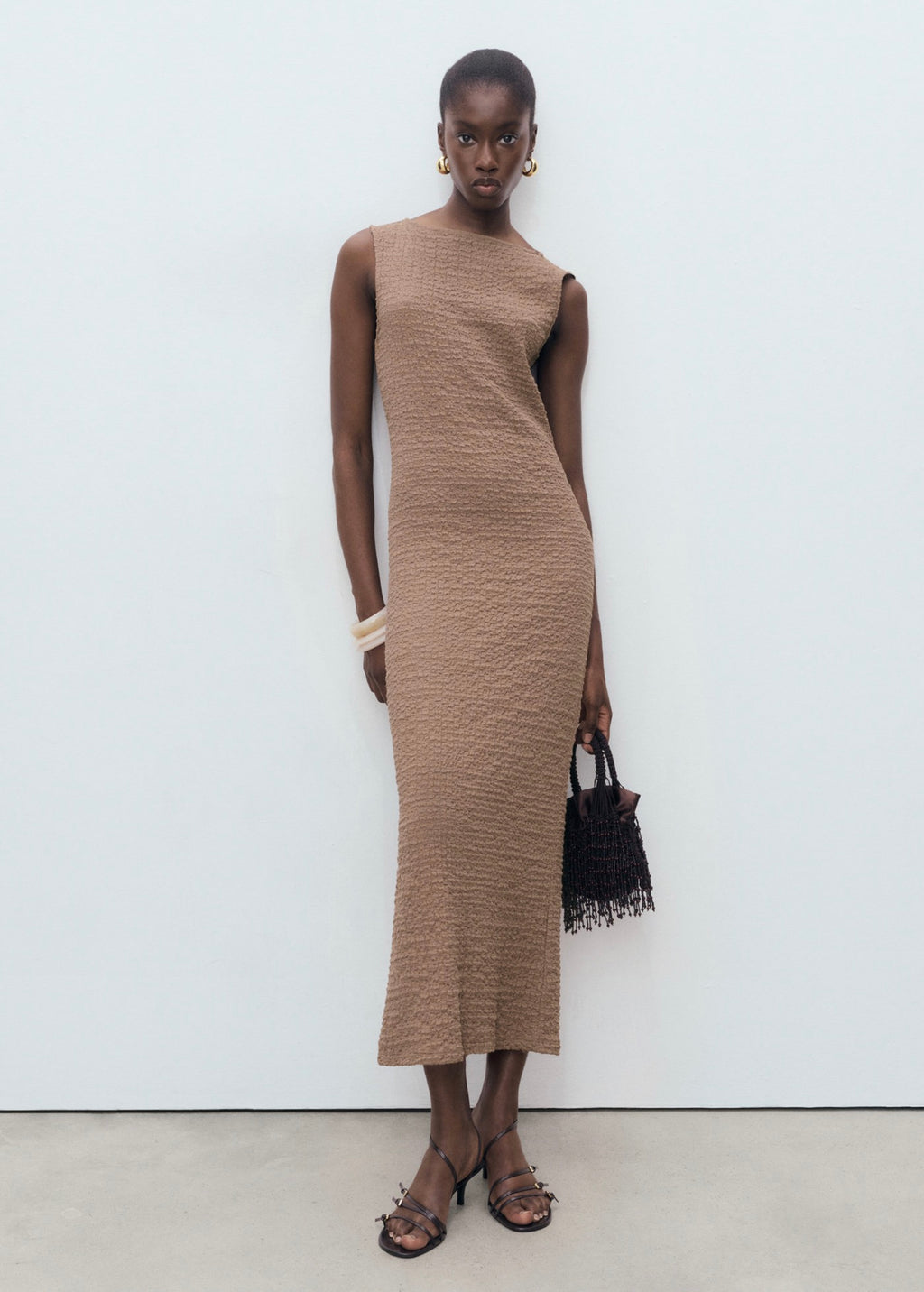 Robe Cintrée Texturée