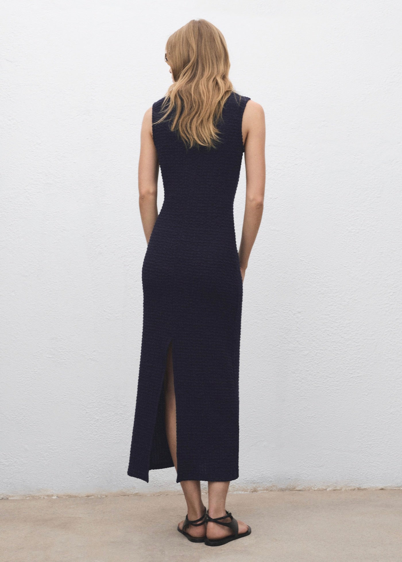 Robe Cintrée Texturée