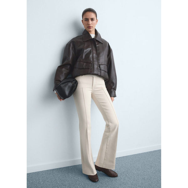 Jean Flare Taille Mi-Haute