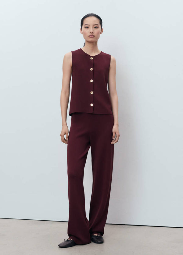 Elasticated Waist Knit Trousers