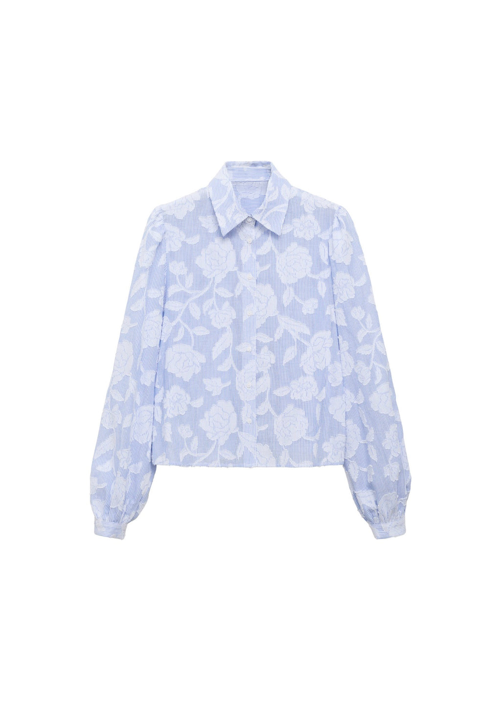 Chemise Rayée Avec Détails Brodés