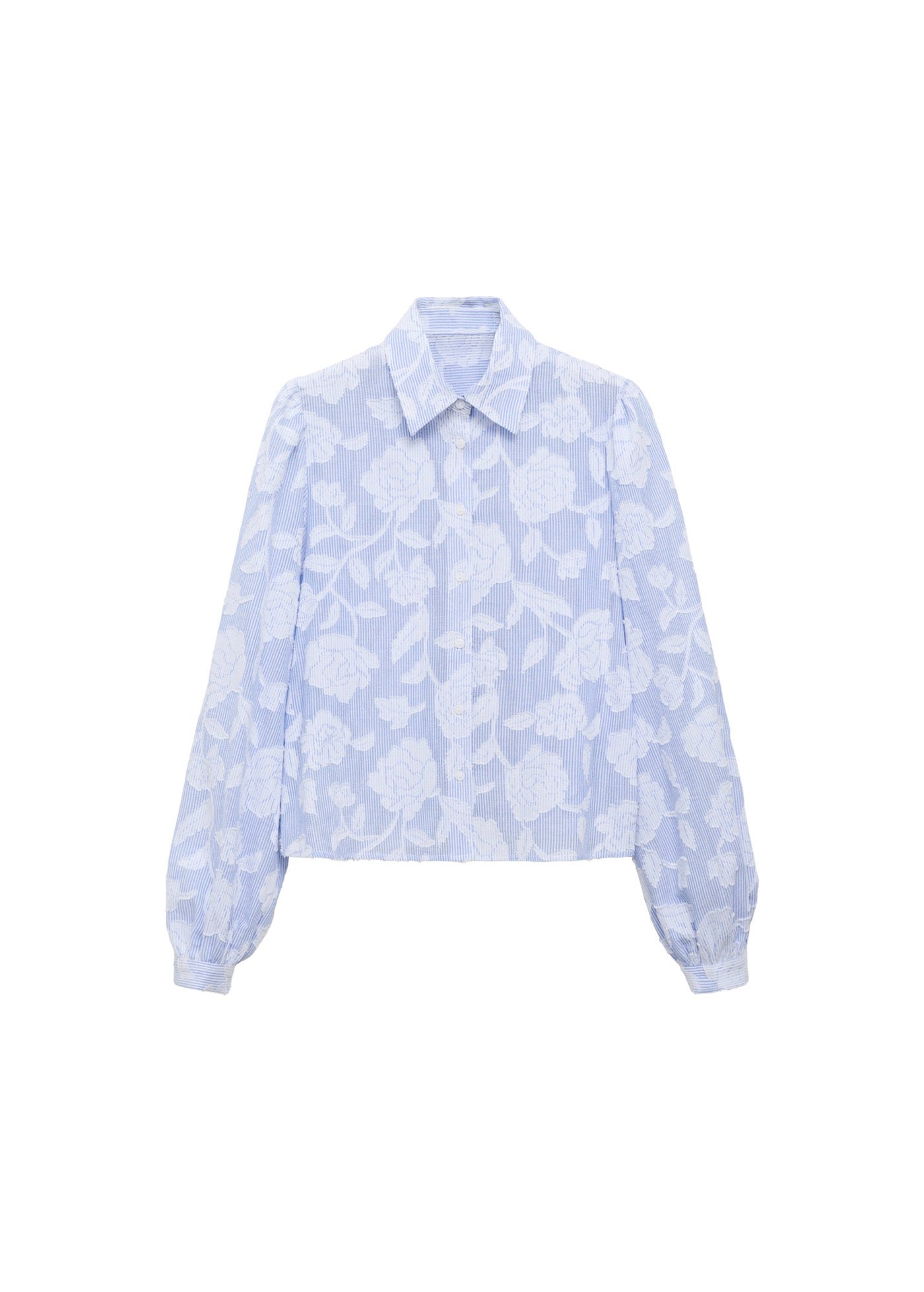 Chemise Rayée Avec Détails Brodés
