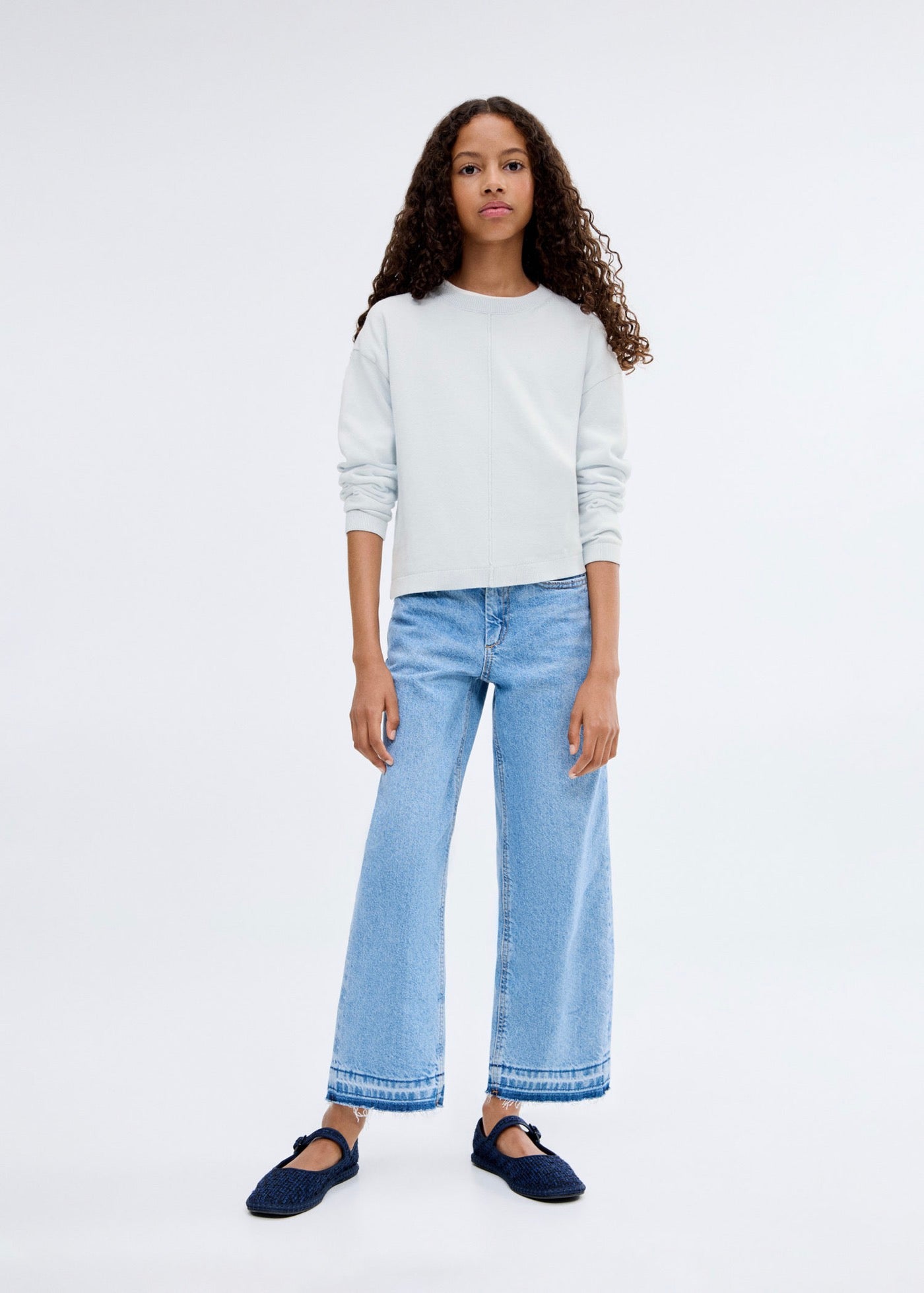 Pull Pip Bleu Ciel - Fille