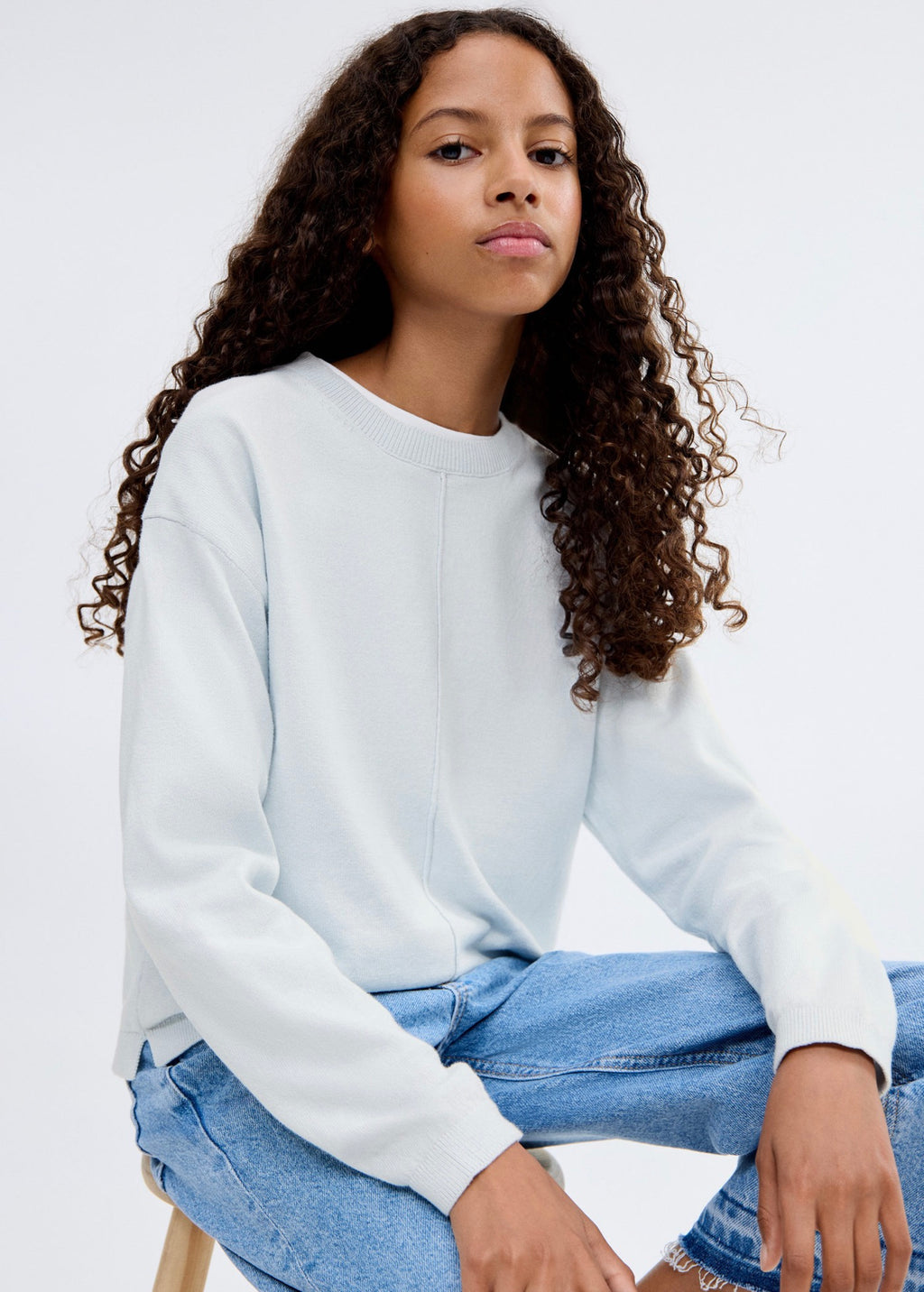 Pull Pip Bleu Ciel - Fille