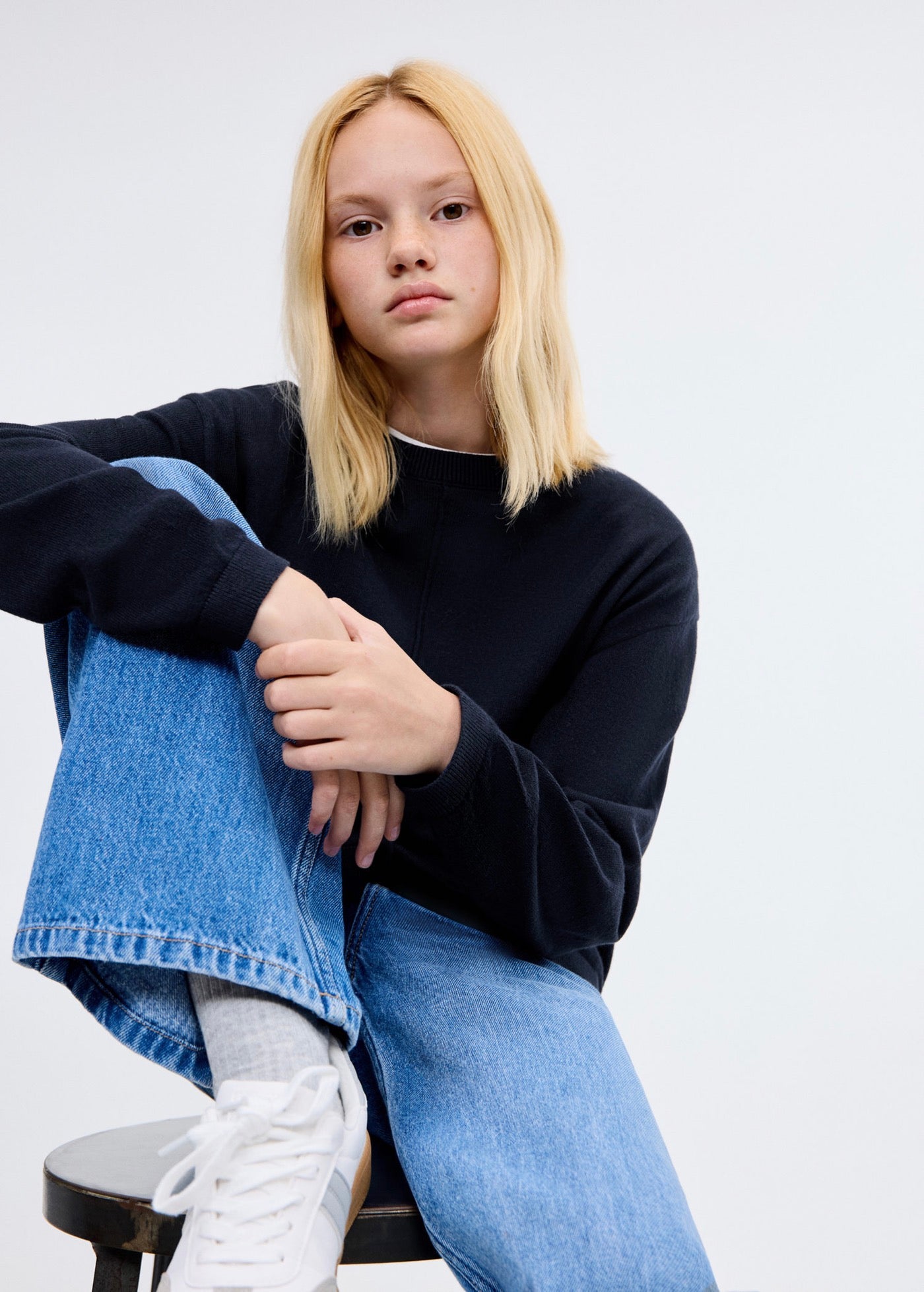 Pull Pip Bleu Marine - Fille