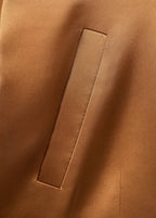 Veste Satinée Poches