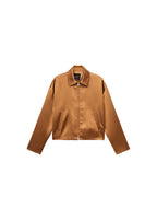 Veste Satinée Poches