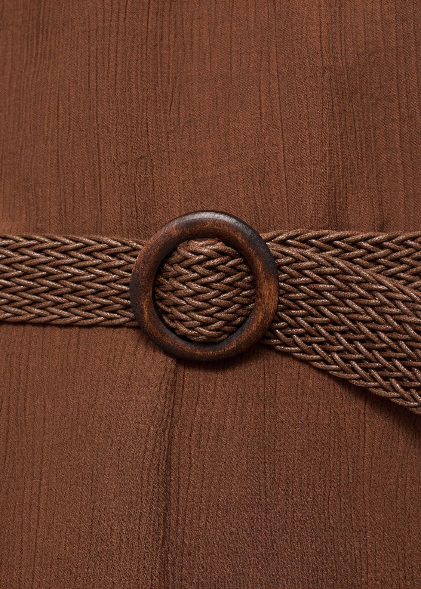 Combinaison Plissée Avec Ceinture