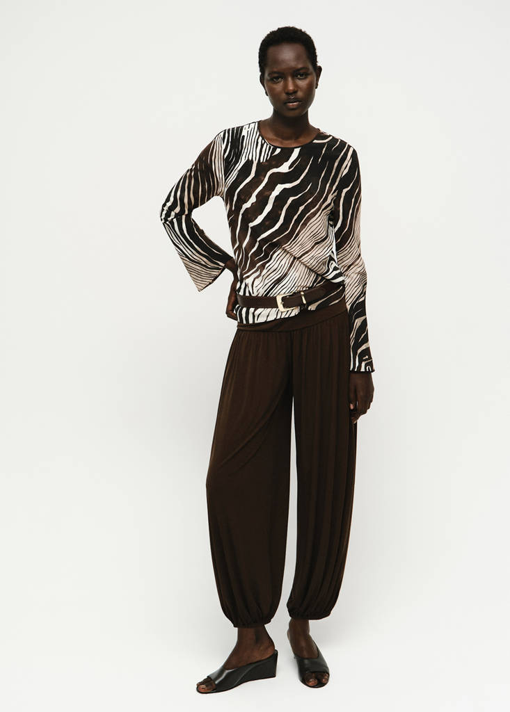 Blouse Imprimé Zèbre