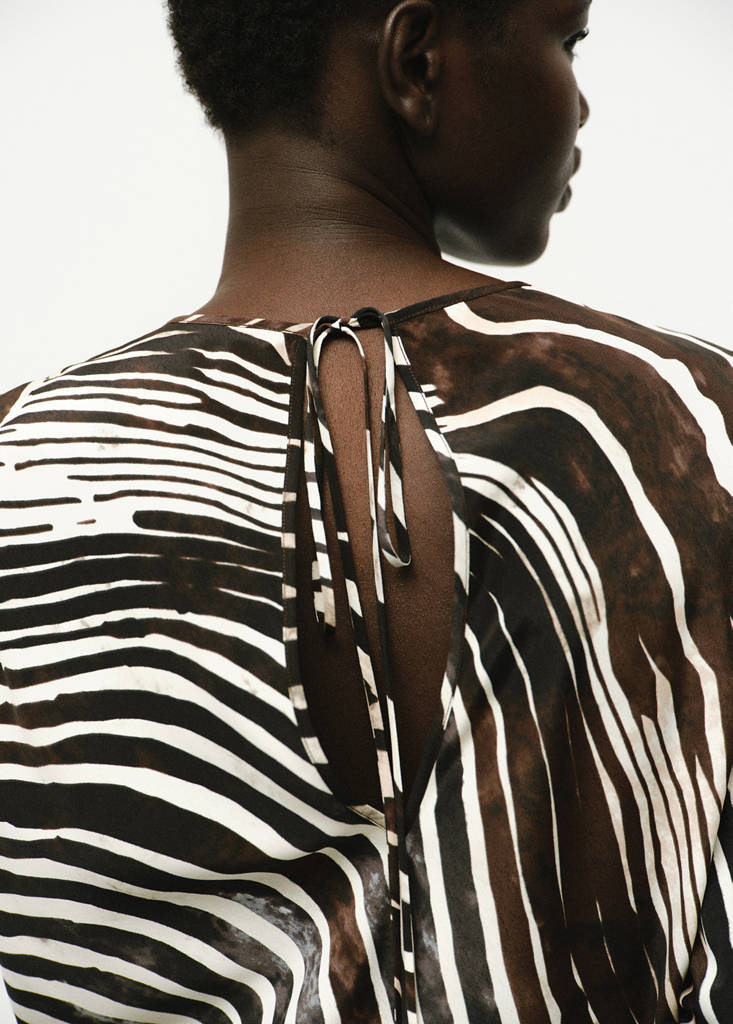 Blouse Imprimé Zèbre