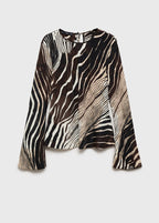 Blouse Imprimé Zèbre