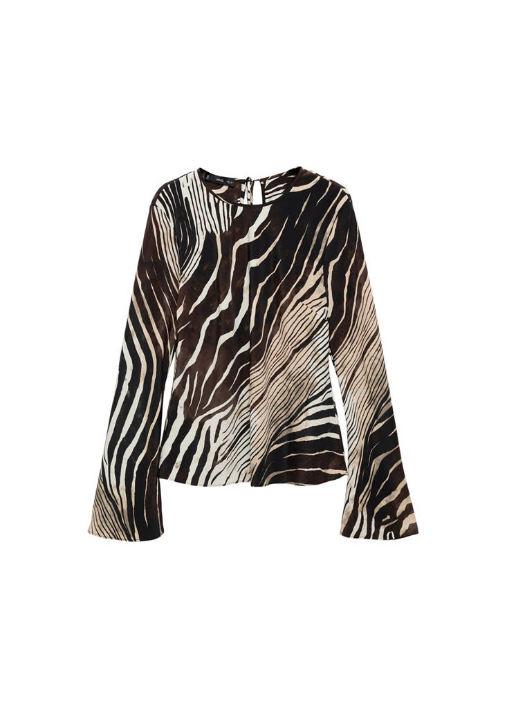Blouse Imprimé Zèbre