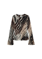 Blouse Imprimé Zèbre