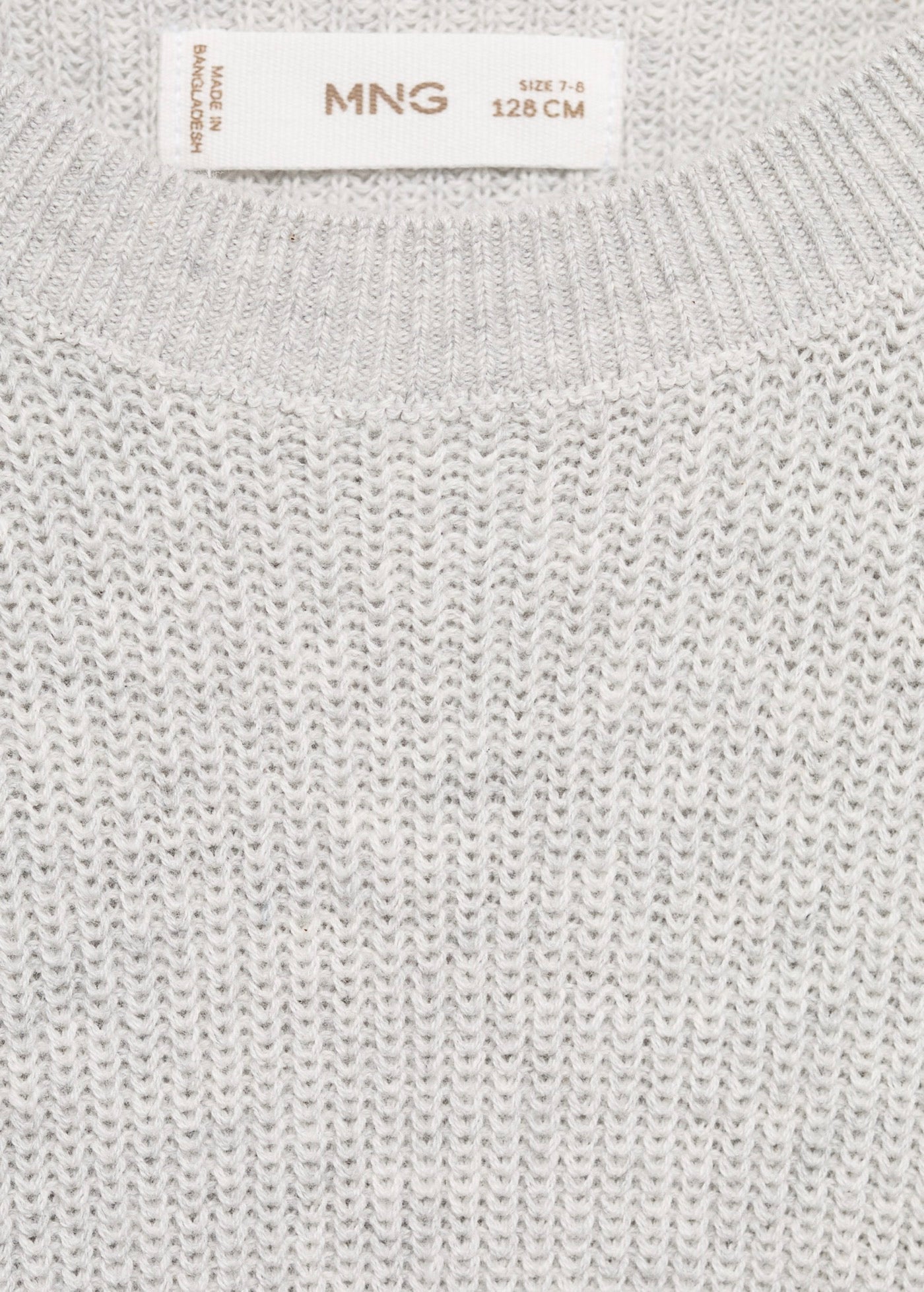 Robe Saski Gris Clair Chiné - Fille
