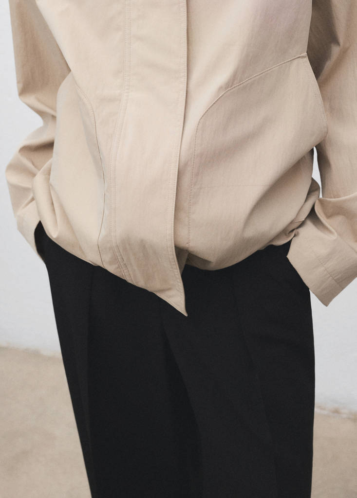 Veste Coton En Velours Côtelé