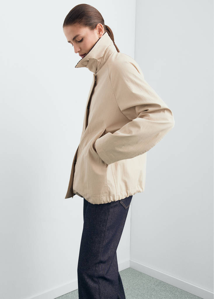 Veste Coton En Velours Côtelé