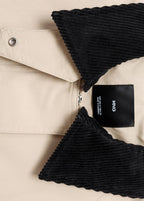 Veste Coton En Velours Côtelé