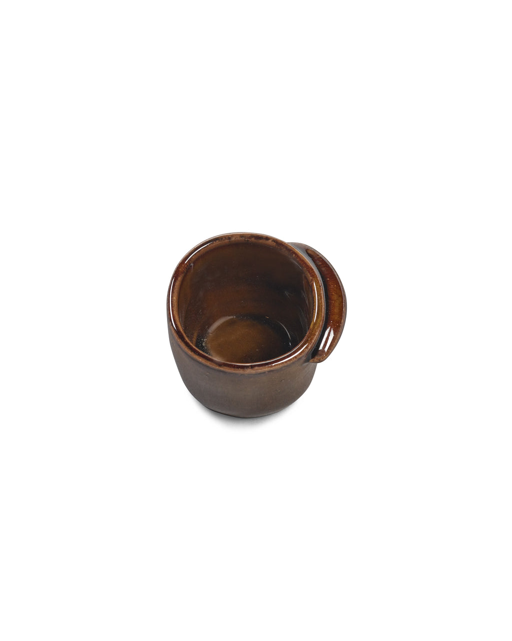 Out Of Lines - Lot De 2 Tasses À Expresso Sans Anse - Grès - Ocre
