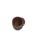 Out Of Lines - Lot De 2 Tasses À Expresso Sans Anse - Grès - Ocre