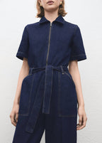 Combinaison Denim Ceinture