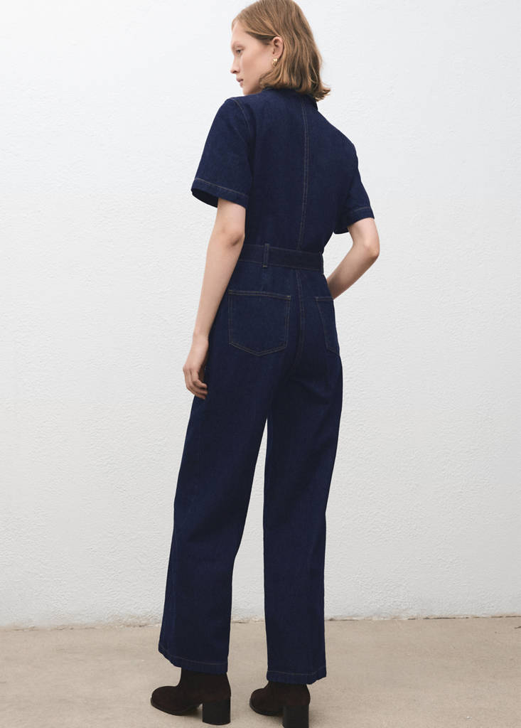 Combinaison Denim Ceinture