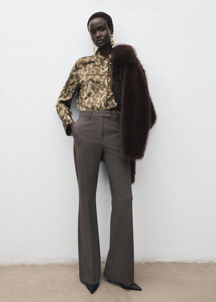 Chemise Satinée Imprimée
