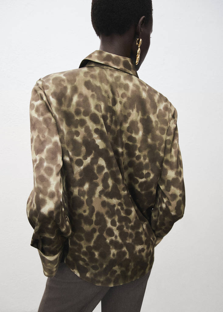 Chemise Satinée Imprimée