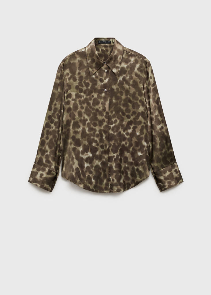 Chemise Satinée Imprimée