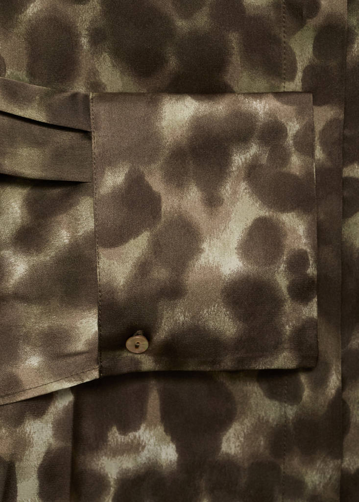 Chemise Satinée Imprimée