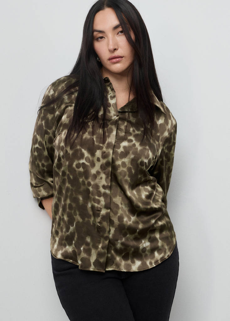 Chemise Satinée Imprimée