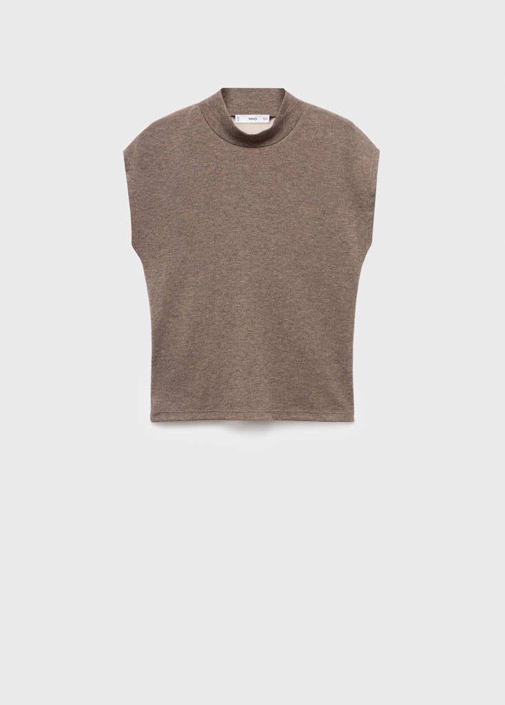 T-Shirt Col Montant