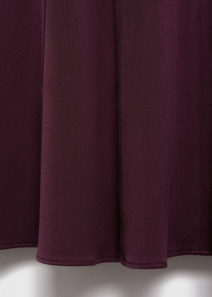 Robe Évasée Coutures
