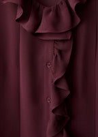 Blouse Volants Foulard