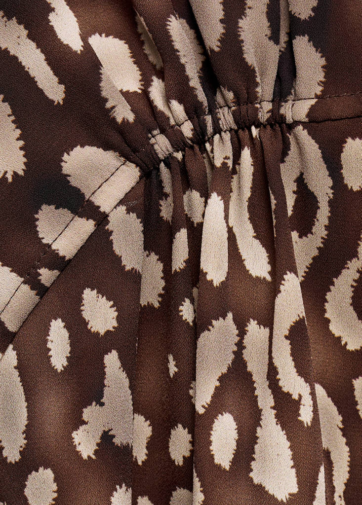 Blouse Satinée Léopard Ns_x0001_Ud