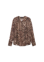 Blouse Satinée Léopard Ns_x0001_Ud