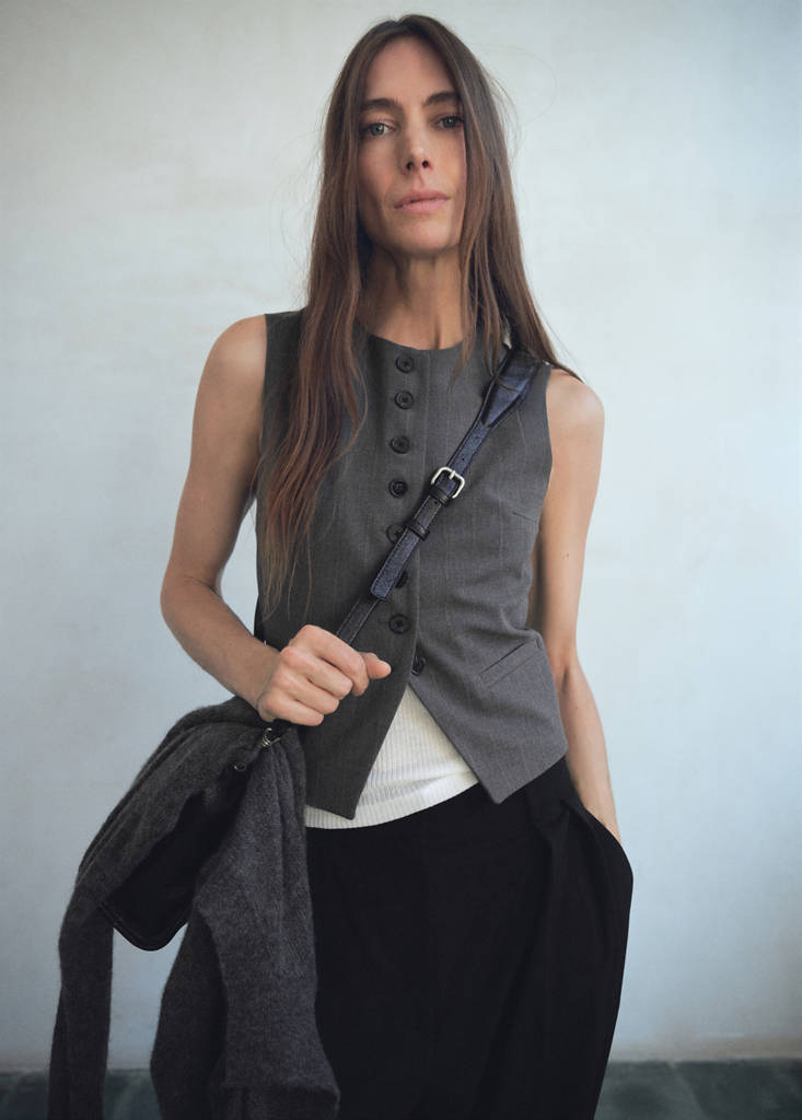 Gilet Costume Boutons